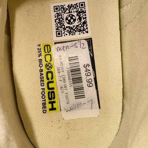 Vans SK8 High Top Shoes Size M 5.5/ W 7 Off the Wall Floral Hippy Sneakers - Picture 8 of 10